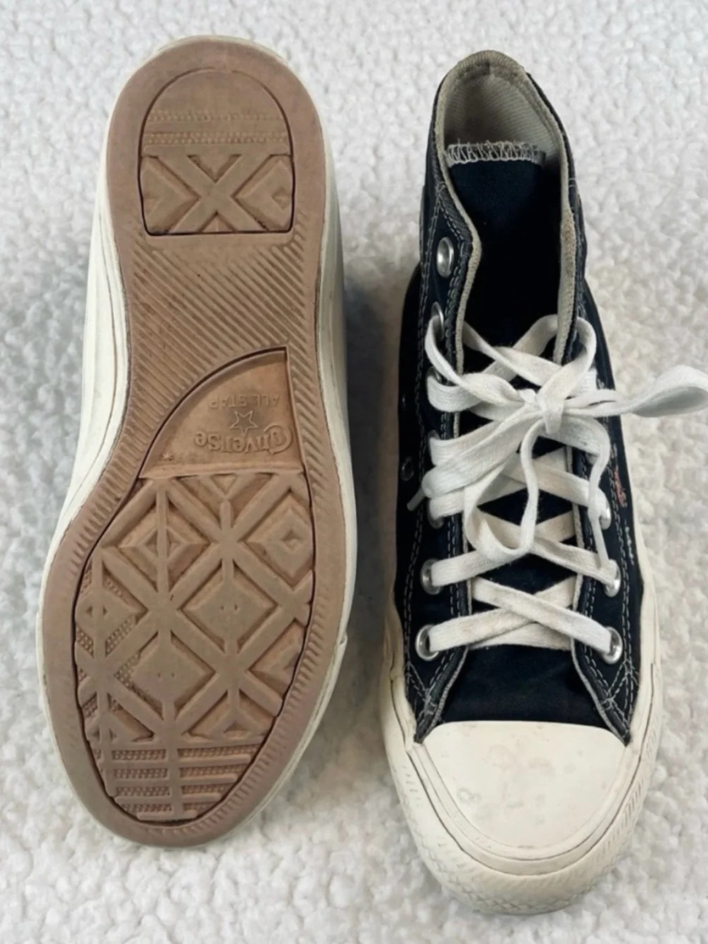 CONVERSE • Black/White Chuck Taylor All-Star Things To Grow High-Top Sneakers,